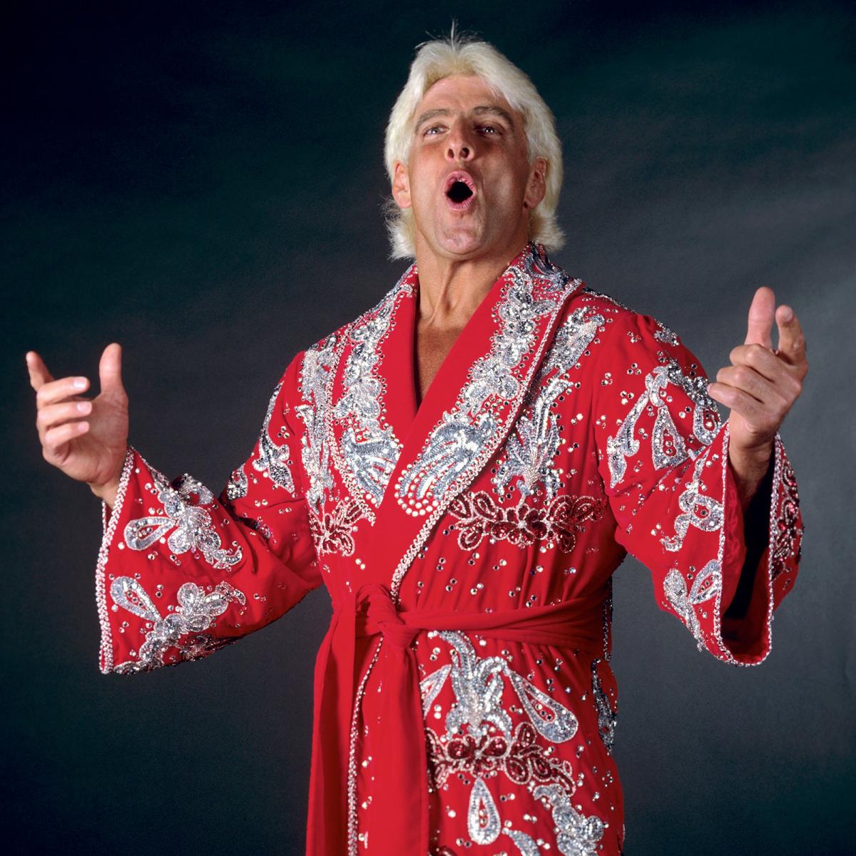 Ric Flair wooing the words 'woooooooooooooo'